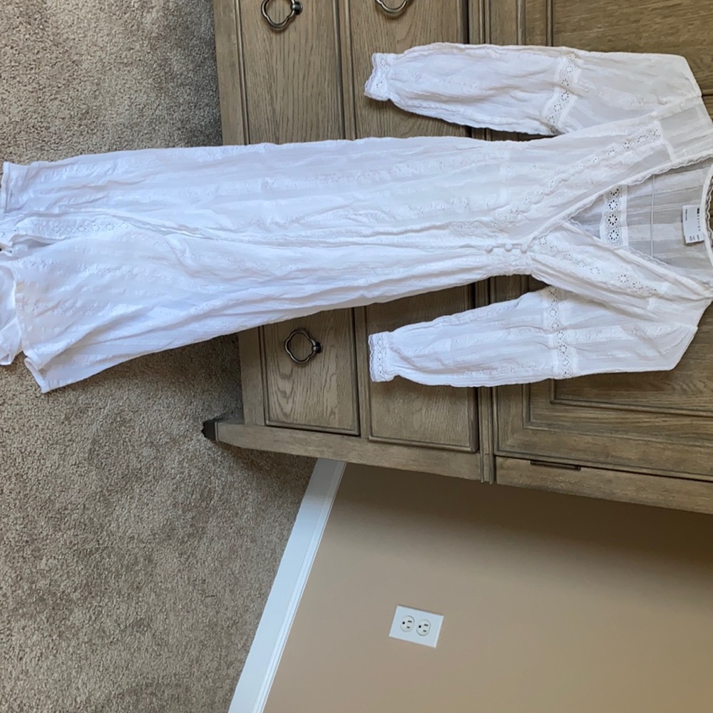 White maternity dress from ASOS